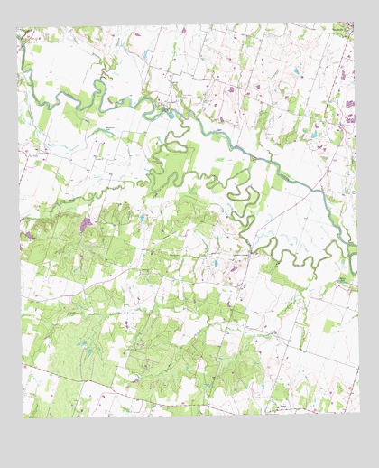 Sharp, TX USGS Topographic Map