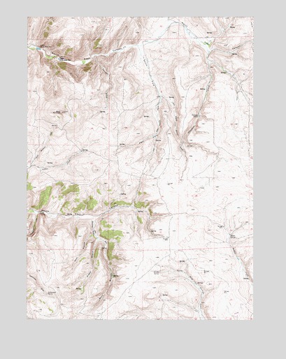 Sheeppen Creek, UT USGS Topographic Map