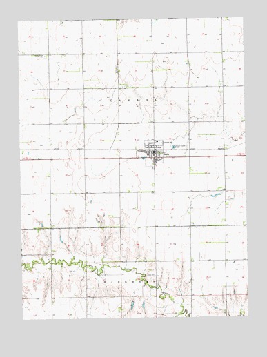 Shelby, NE USGS Topographic Map