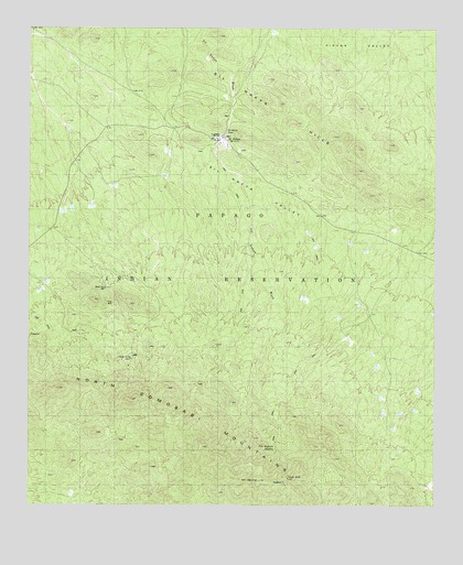 Sil Nakya, AZ USGS Topographic Map