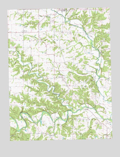 Silex, MO USGS Topographic Map