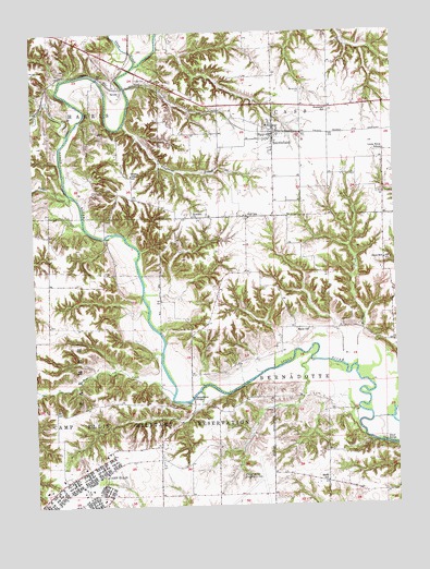 Smithfield, IL USGS Topographic Map