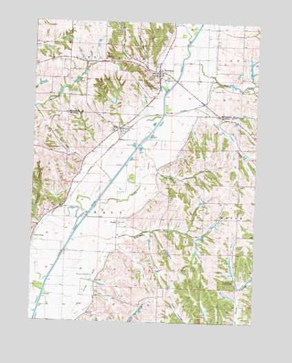 Smithland, IA USGS Topographic Map