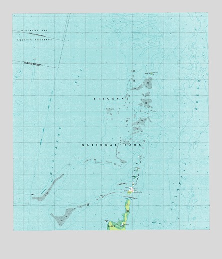 Soldier Key, FL USGS Topographic Map