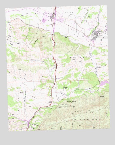 Solvang, CA USGS Topographic Map