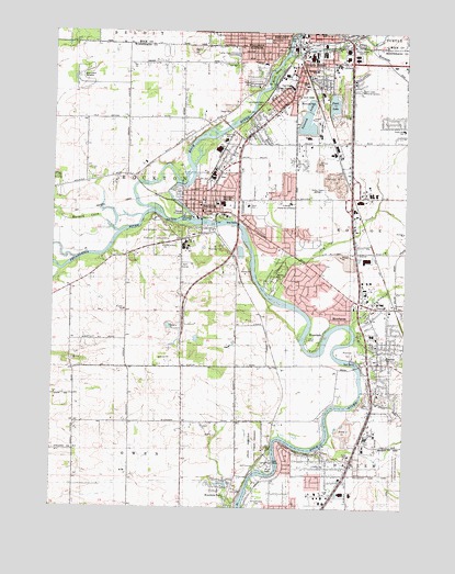 South Beloit, IL USGS Topographic Map