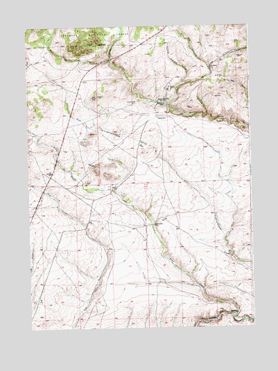 South Pass City, WY USGS Topographic Map