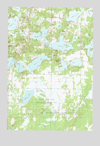 Spirit Lake, MN USGS Topographic Map