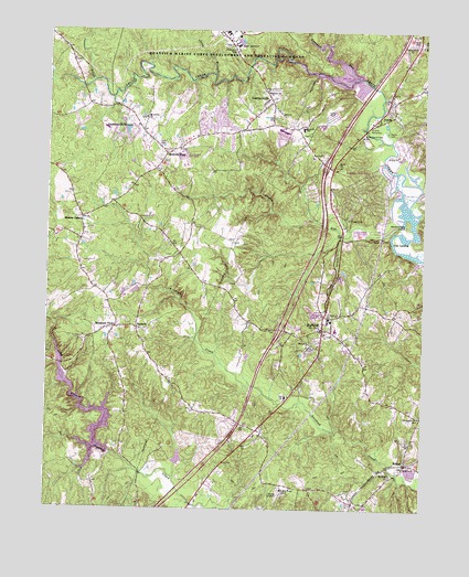 Stafford, VA USGS Topographic Map