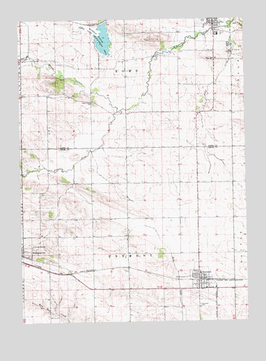 Stanwood, IA USGS Topographic Map