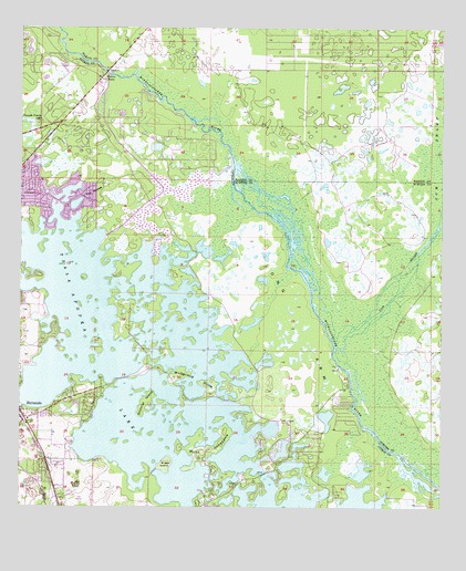 Stokes Ferry, FL USGS Topographic Map
