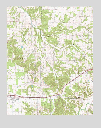 Strafford, MO USGS Topographic Map