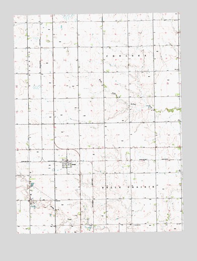 Strang, NE USGS Topographic Map