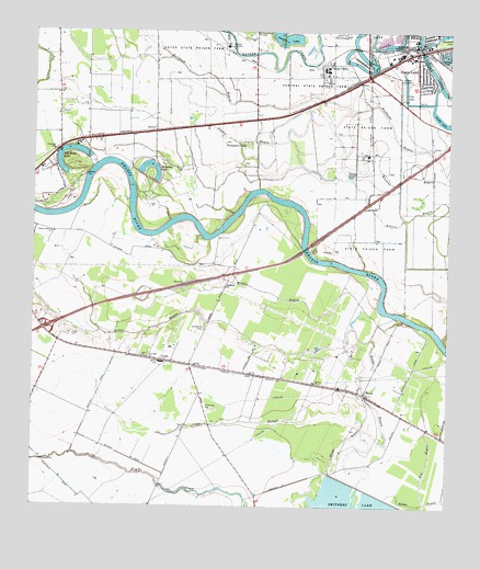 Sugar Land, TX USGS Topographic Map