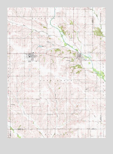 Sully, IA USGS Topographic Map