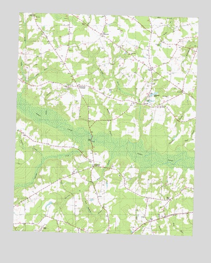 Summerlins Crossroads, NC USGS Topographic Map