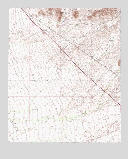 Superstition Mountains SW, AZ USGS Topographic Map