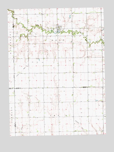 Surprise, NE USGS Topographic Map