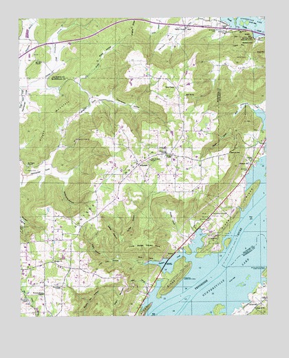 Swearengin, AL USGS Topographic Map