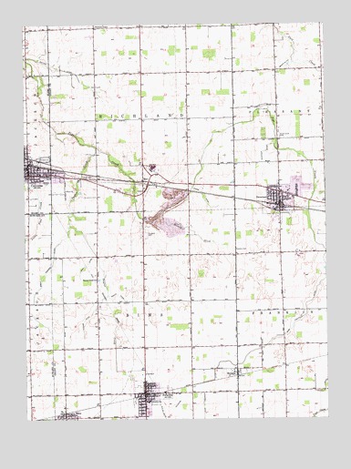 Sweetser, IN USGS Topographic Map