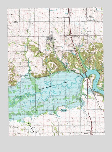 Swisher, IA USGS Topographic Map