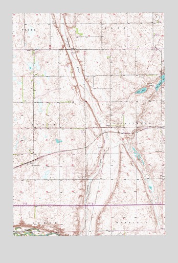 Bloom, ND USGS Topographic Map