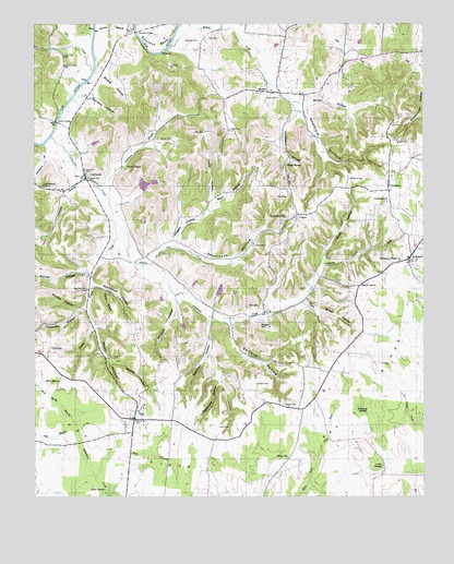 Taft, TN USGS Topographic Map