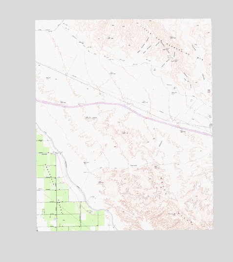 Thermal Canyon, CA USGS Topographic Map