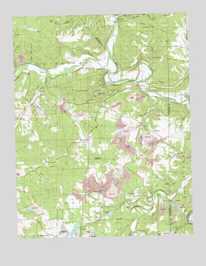 Tiff, MO USGS Topographic Map