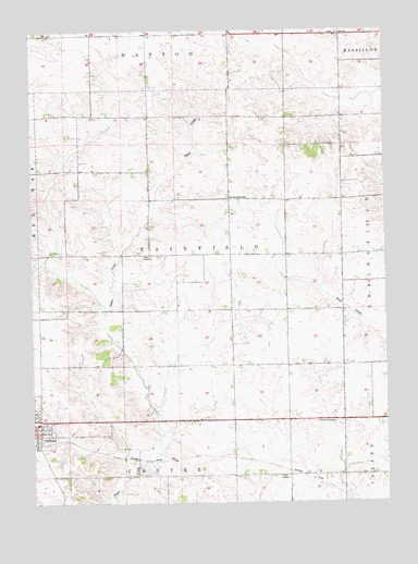 Tipton East, IA USGS Topographic Map