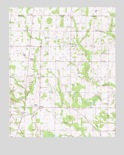 Toney, AL USGS Topographic Map
