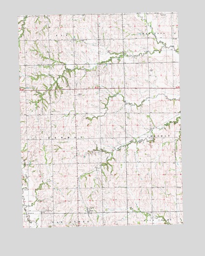 Touhy, NE USGS Topographic Map
