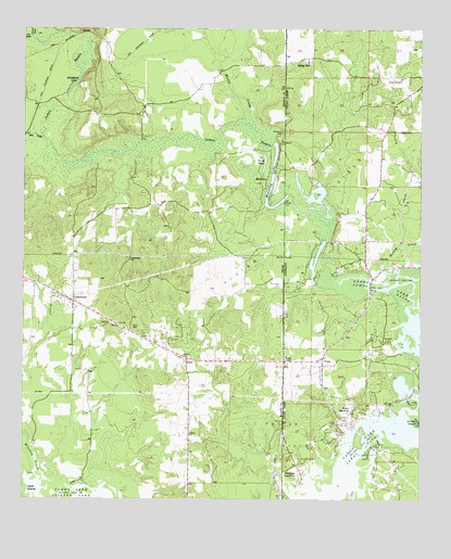 Trees, LA USGS Topographic Map