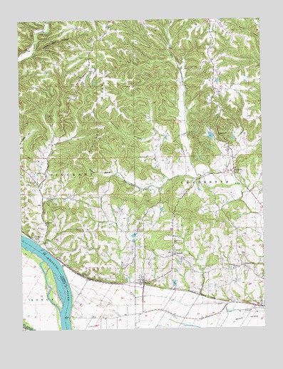Treloar, MO USGS Topographic Map