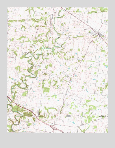 Trenton, KY USGS Topographic Map