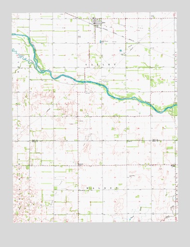 Alden, KS USGS Topographic Map