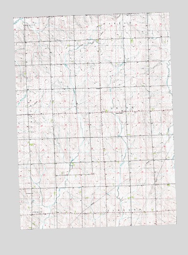 Union Center, IA USGS Topographic Map