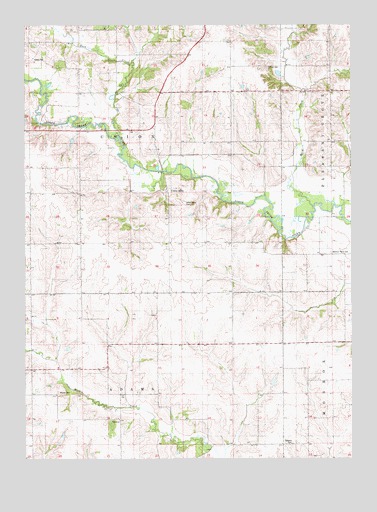 Union Mills, IA USGS Topographic Map
