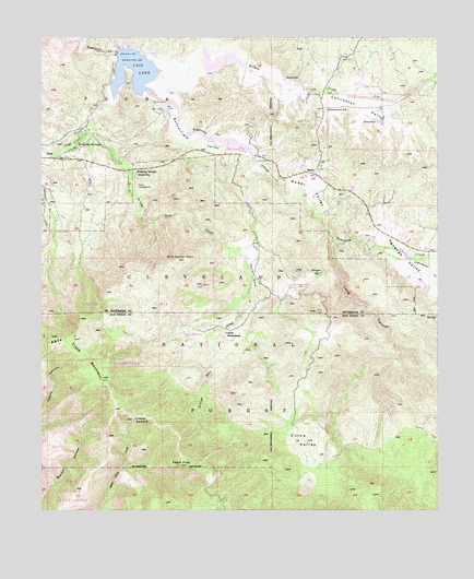 Vail Lake, CA USGS Topographic Map