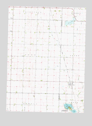 Varina, IA USGS Topographic Map