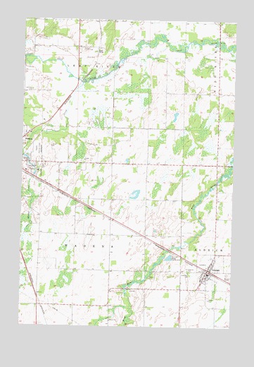 Verndale, MN USGS Topographic Map
