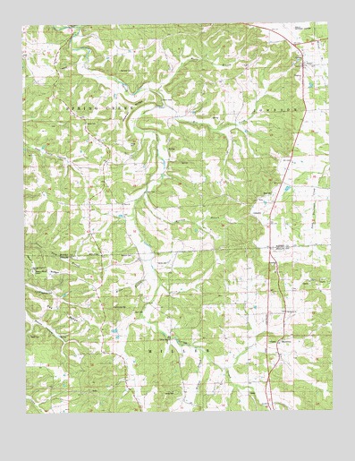 Vichy, MO USGS Topographic Map
