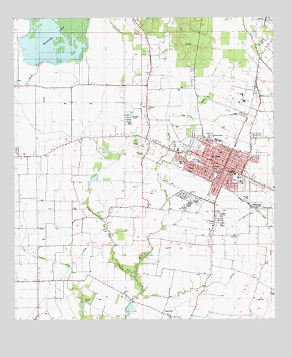 Ville Platte, LA USGS Topographic Map