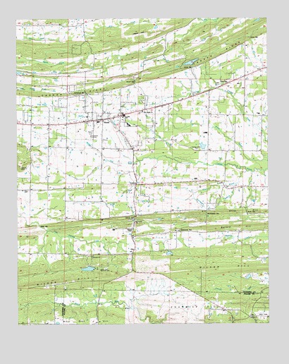 Vilonia, AR USGS Topographic Map