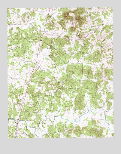 Vine, TN USGS Topographic Map