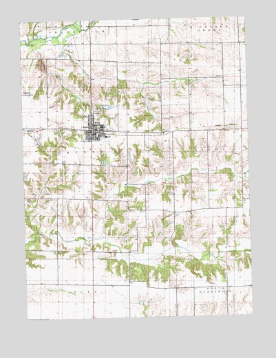 Viola, IL USGS Topographic Map