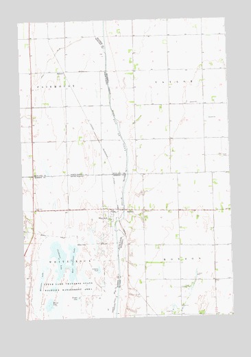 Boisberg, MN USGS Topographic Map