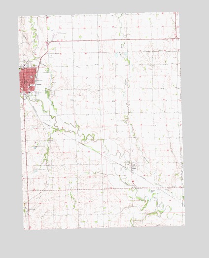 Wahoo East, NE USGS Topographic Map