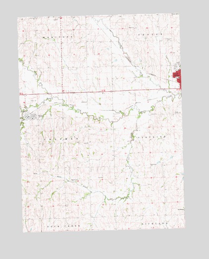 Wahoo West, NE USGS Topographic Map