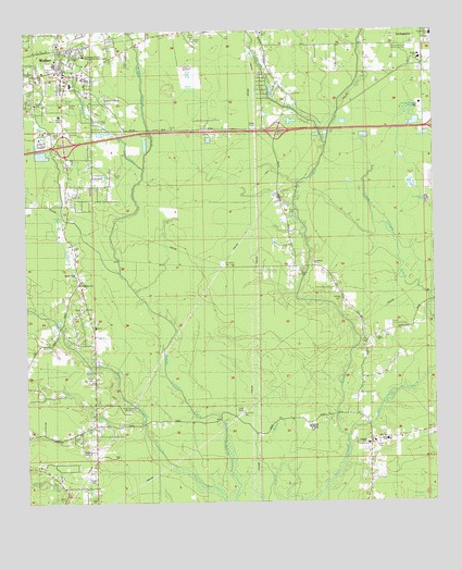 Walker, LA USGS Topographic Map